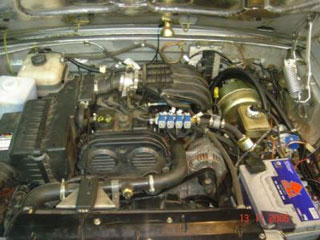 Установка ГБО Впрыск Альфа 4 на ГАЗ Волга двигатель Chrysler 2.4 R4, звоните: 413-49-36