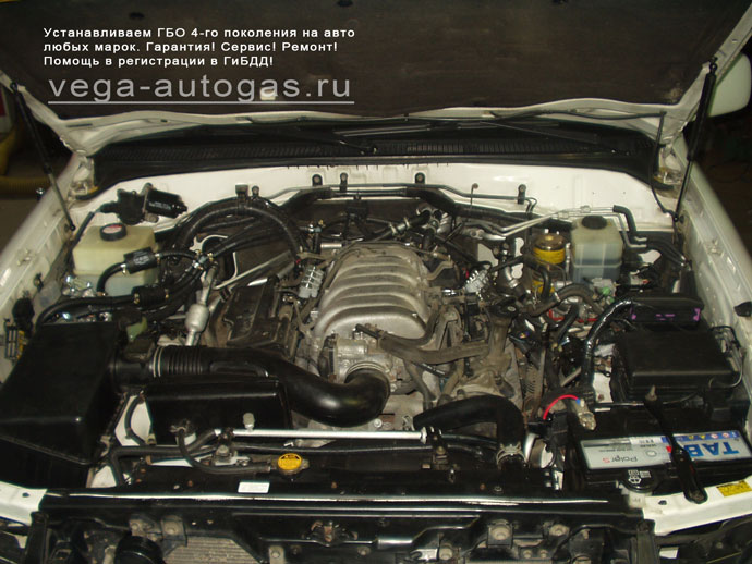 Установка ГБО Альфа М на Lexus LX 470 4.7i, V8, 275 л. с., Н.Новгород, Дзержинск