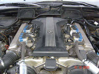 Установка ГБО на BMW 750 E38 5.4 V12 326 л.с., звоните: 413-49-36